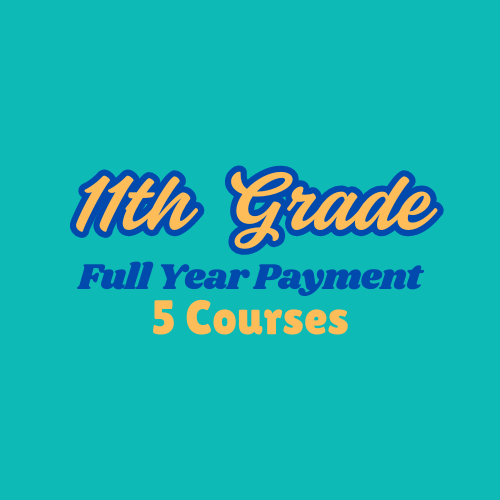 11th Full Year 5 Courses