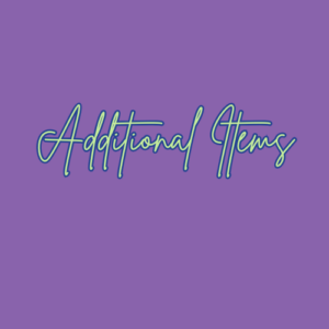 Additional Items