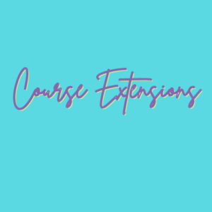 Course Extensions